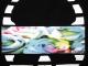 Skull Blue flower��Black