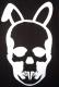 Skull Bunny T-shirt Black