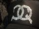 CQ cross Swarovski cap black