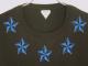 Five Rock Star T-shirt��Black��blue