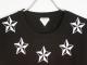 Five Rock Star T-shirt��black��white
