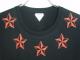 Five Rock Star T-shirt��Black��Red