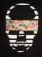 Skull Colorful flower��Black