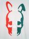 Skull Bunny T-shirt white��Italy