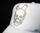 Skull Bunny Swarovski cap��White��White