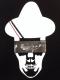 Skull Hat Mafia Swarovski  Sweat  Black