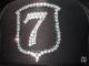 Emblem Seven Swarovski cap black