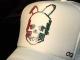 Skull Bunny Swarovski cap��white��Italy color
