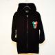 Skull Mouse Zip up Parker Italy Color Black