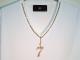 Seven Gold Swarovski necklace T-shirt��White