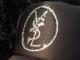 Emblem crash melt Swarovski cap black