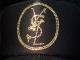 Emblem crash melt Swarovski cap Black��Gold
