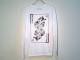 Joker Casino Swarovski��Long T-shirt White