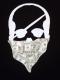 Skull bandana dollar Long T-shirt Black