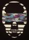 Skull camouflage Blue �� black Long T-shirt black