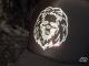 Skull Lion Swarovski cap black