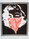Marilyn bandana Swarovski Long T-shirt white ��Red