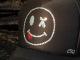 Killer Smiley Swarovski cap Black