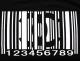 Parody bar code T-shirt black