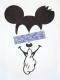 Secret mouse Swarovski T-shirt White & Paisley Blue
