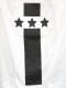 Line Star Half pants White