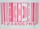 Parody bar code T-shirt White��pink