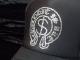 Old font dollar mark Swarovski cap Black