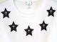 Five star cross long T-shirt White