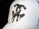 Parody Melting Swarovski Full Custom Cap White