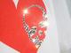 Swarovski Skull Heart T-shirt��White�ߣң��