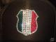 emblem Swarovski��Italy style cap Black