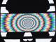Skull psychedelic Long T-shirt black