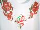 Roses T-shirt  White �� Red