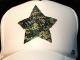 Star Camouflage Swarovski Cap white
