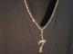 Seven Gold Swarovski necklace T-shirt ��lack
