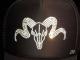 Skull Sheep Swarovski cap black