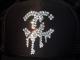Parody Melting Swarovski cap Black