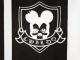 US Skull mouse Swarovski Long T-shirt White