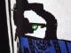 Marilyn bandana Swarovski Long T-shirt black �� blue