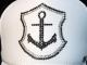 Marin mark emblem Swarovski cap White