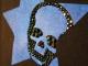 Stars Skull Swarovski T-shirt Black �� Blue