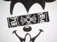Secret mouse Cross Swarovski T-shirt��White