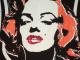 Marilyn Emblem Swarovski��Long T-shirt Black��Red