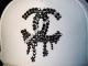 Parody Melting Swarovski Full Custom Cap White