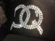 CQ cross Swarovski cap black