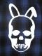 Skull Bunny flannel shirt Blue