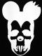 Skull Mouse  Zip up��Parker Black