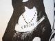 Frame Skull Mona Lisa Swarovski Long T-shirt White