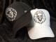 Skull Lion Swarovski cap black