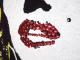 Marilyn Emblem Swarovski��Long T-shirt Black��Yellow